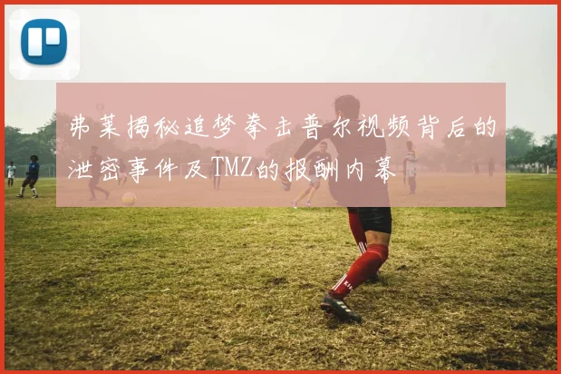 弗莱揭秘追梦拳击普尔视频背后的泄密事件及TMZ的报酬内幕
